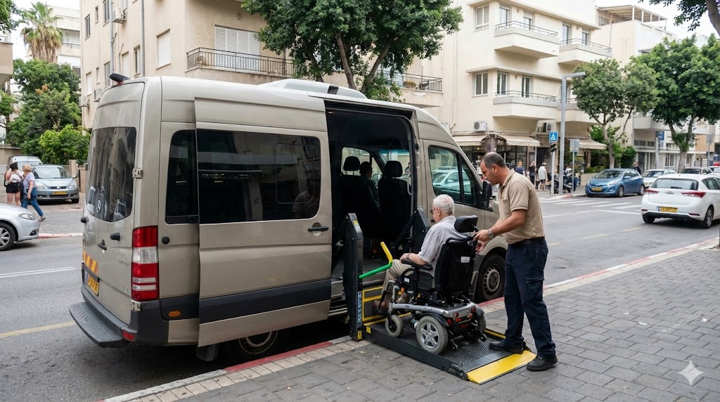 הסעות נכים בתל אביב